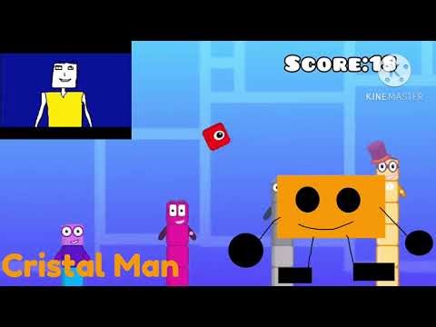 Numberblocks Geometry Dash Universal Logo Bloopers Weird Mess Up