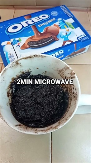 VIRAL #OREO MUG CAKE 2 ingredients