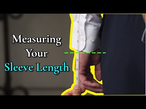 How to Measure Sleeve Length for Perfect-Fitting Dress Shirts | Men's Shirt Sizing Guide