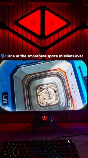 One of the smoothest space missions ever.
