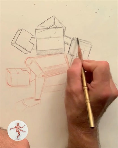 Roberto Osti on Instagram: "Renaissance Stereometry: Drawing The Wrestlers part 1 Ready to dive deeper? 🚀 Watch the complete lesson now! ➡️ https://www.patreon.com/posts/138518758 Want the full, in-depth course to master this topic? ✨ Get started with the collection here! 🔗 https://www.patreon.com/collection/457036 #robertoosti #robertoostidrawing #robertoosticourses #robertoostipatreon #basichumananatomy #dynamichumananatomy #drawingthebody #stereometry #figuredrawingvolumes #blockinfigure #d