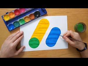 How to draw the Google AdSense logo