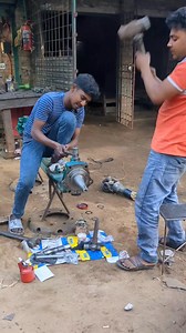 Stub axle bush setting #reels #viral #trending #omg #repair #engineering #machine #highlights | Bishal Ahmed