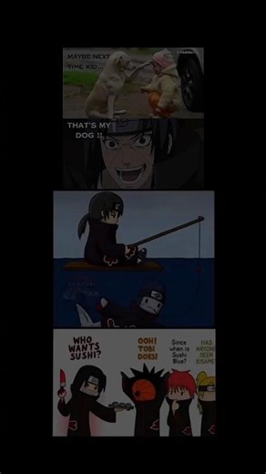 Akatsuki moments that will always be funny 💀🍣 #naruto #anime #shorts