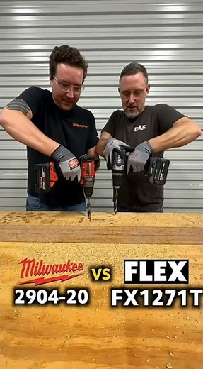Milwaukee 2904-20 vs FLEX FX1271T: Which is Faster #tools4life #powertool #airtools #diy