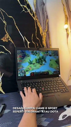 Laptop Bisnis Rasa Gaming Tipis-Tipis