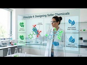 Designing Safer Chemicals: Green Chemistry Principle 4