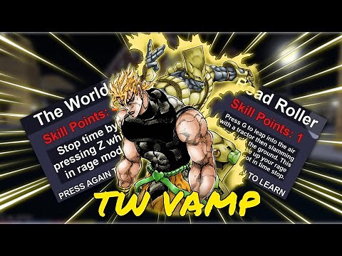 [YBA] TW Vamp is AMAZING!!! + Build