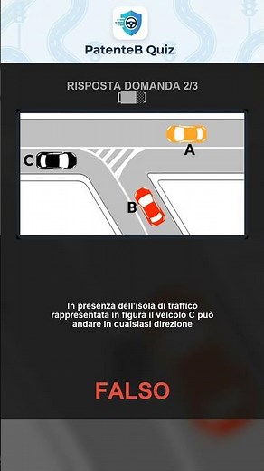 🚗 Riesci a fare 3/3? | Quiz Patente B