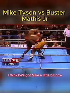 5.1K views · 36 reactions | Mike Tyson vs Buster Mathis Jr | Boxing Fights HD | Facebook