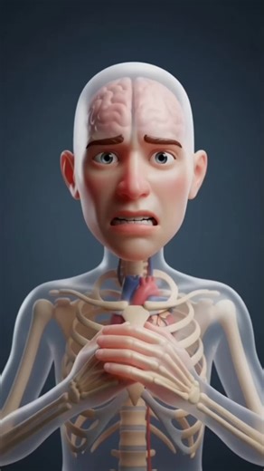 What Happens When You’re Extremely Stressed?#fyp #facts #health #anatomy #medical #education #fyp #facts #health #anatomy #medical #education