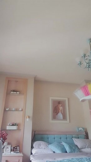 Effective Bedroom Cleaning Tips with Colorful Broom