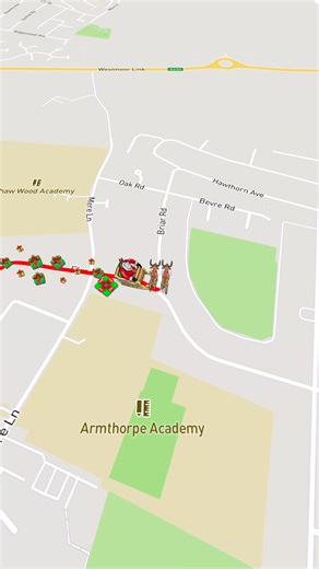 🎅✨ ARMTHORPE, WE LOVED TODAY SO MUCH WE'RE COMING BACK TOMORROW! ✨🎅 Wednesday 10th December from 4:45pm The Doncaster Lions Santa Sleigh will be spreading Christmas cheer around the area! Come outside and say hello 👋 — children can enjoy a free lollipop 🍭 and our volunteer helpers will be collecting donations to support local good causes ❤️ 📍 Track the sleigh live from 4:45pm: 👉 www.doncasterlions.co.uk (The tracker activates as soon as the sleigh sets off) Please remember — we won’t be kn