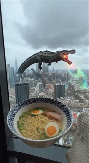 what happened after I took a bowl of ramen noodles from the microwave?