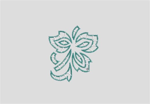 Vintage Victorian Richelieu Cutwork Machine Embroidery Design • Digital Embroidery File