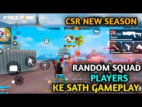 ULTRA PRO MAX + NOOB RANDOM PLAYERS SQUAD CSR NEW SEASON LAST VIDEO