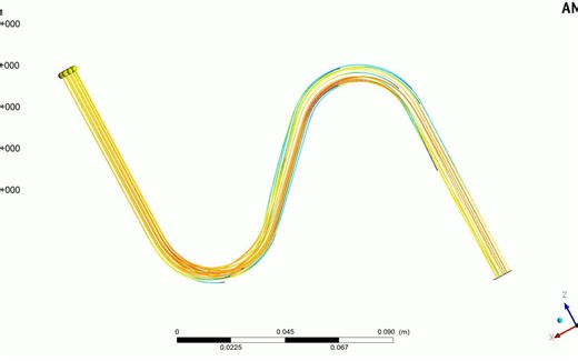 Fluent案例22--蛇形管中的流动分析