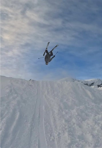 Ski Flip Fail: Epic Snowboarding Mishap