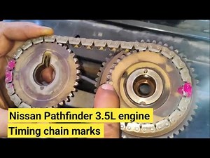 Nissan Pathfinder 3.5L Engine Timing Chain Replacement