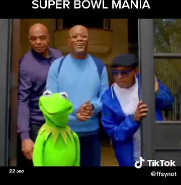 Super Bowl ad with the Muppets ft. Samuel L.Jackson, Spike Lee & Charles Barkley #Muppets #Kermit #misspiggy #Superbowl #commercial #samuelljackson #spikelee #charkesbarkley #bro