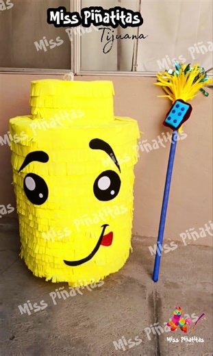 Piñata Cabeza de LEGO 3D - Personalizadas y Temáticas