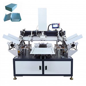 [Hot Item] Semi -Automatic Collapsible Carton Box Making Machine Nice Quality and Price