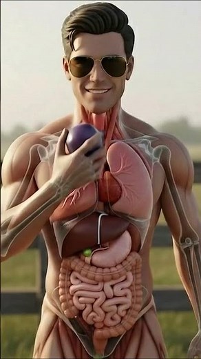 What Happens Inside Your Body When You Eat a Plum? 🍑 3D Anatomy Explained #shorts