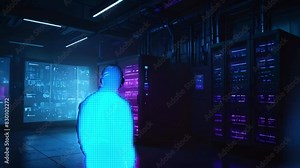 Within the warehouse setting, the Data Center Technology Officer holds and supervises the streaming of information digitization paths through the server.