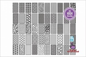 Colección de paneles CNC: 50 diseños cortados con láser (Descarga digital) - Etsy México