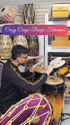 Sangeet Store on Instagram: "Crazy Congo/Bongo Techniques | www.SangeetStore.com"