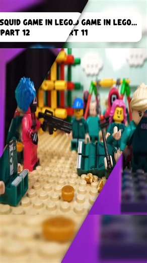 I Simulated Squid Game in LEGo...Part 11 #lego #lgofans #legobuilds #minifigures #sets