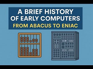 A Brief History of Early Computers From Abacus to ENIAC