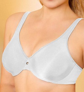 Lilyette by Bali Minimizer Bra for Women, Dream Keyhole Ivory 34D - Walmart.com