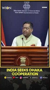 India Urges Dhaka To Help Repatriate Illegal Bangladeshi Immigrants | WION Shorts