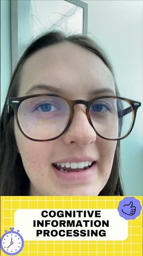 NCE Minute: Cognitive Information Processing #shorts #nce #becomingatherapist