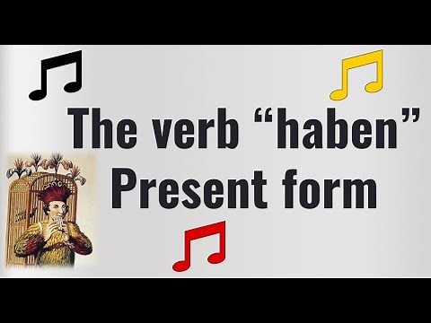 The Verb "haben" (to have) in German - Conjugation Song
