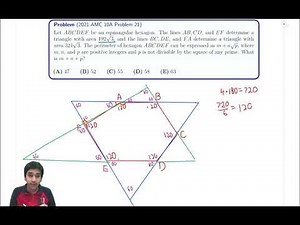 2021 AMC 10A #21 (Using Angle Chasing and properties of Equilateral Triangles)