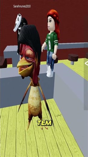 They want to eat the chicken #roblox