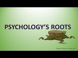 Psychology's Roots