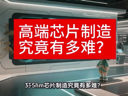 高端芯片制造远远难于登月工程！