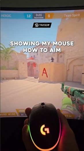 Now that's how to aim