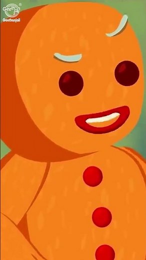 The Gingerbread Man | English Fairy Tales For Kids | Animated Cartoons For Kids | #shorts.