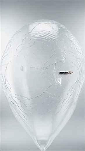 Bullet vs Crystal Glass Balloon – 1000x Slow Motion Explosion 💥