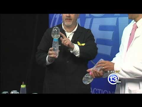 How to open a shaken soda can