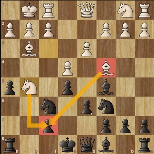 Brilliant Queen Sacrifice to Win the Game in just 11 moves #chess