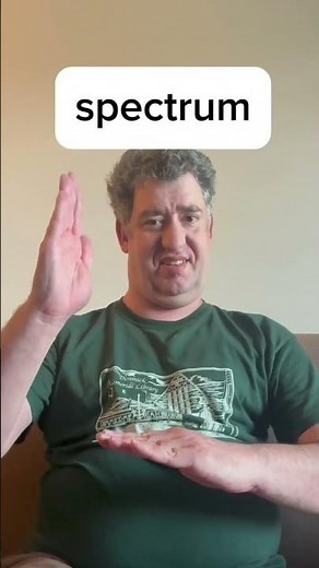 ASL sign for spectrum / Learn ASL
