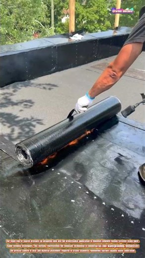 The Art of Torch-Applied SBS Waterproofing Membrane Installation