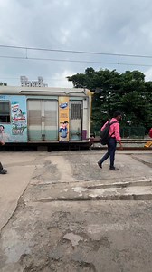 Parallel Two EMU Departure Konnagar Station #shorts #viral | Rail World By Roshan