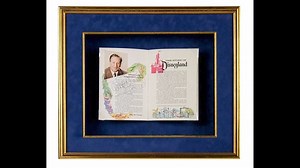 Rare Disney memorabilia to be auctioned off, including Walt Disney’s original planning documents