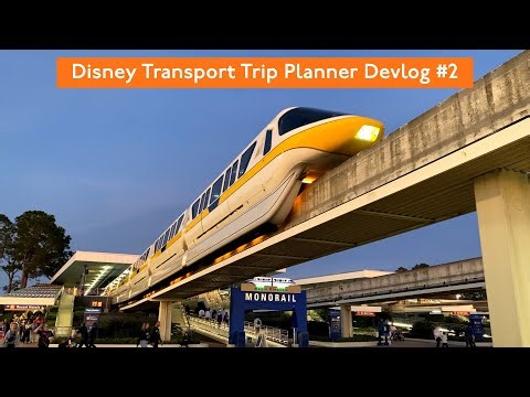Cool Maps and Tables | Disney Transport Trip Planner Devlog #2